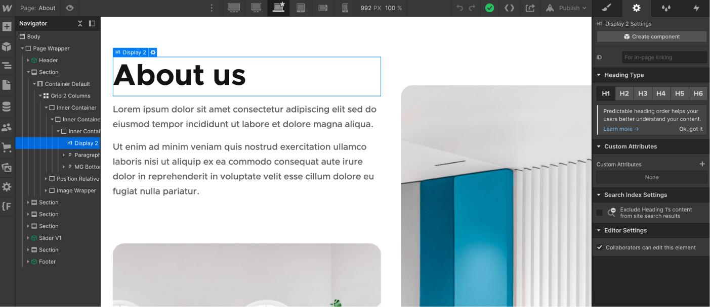 Static Content - Coworking X Webflow Template