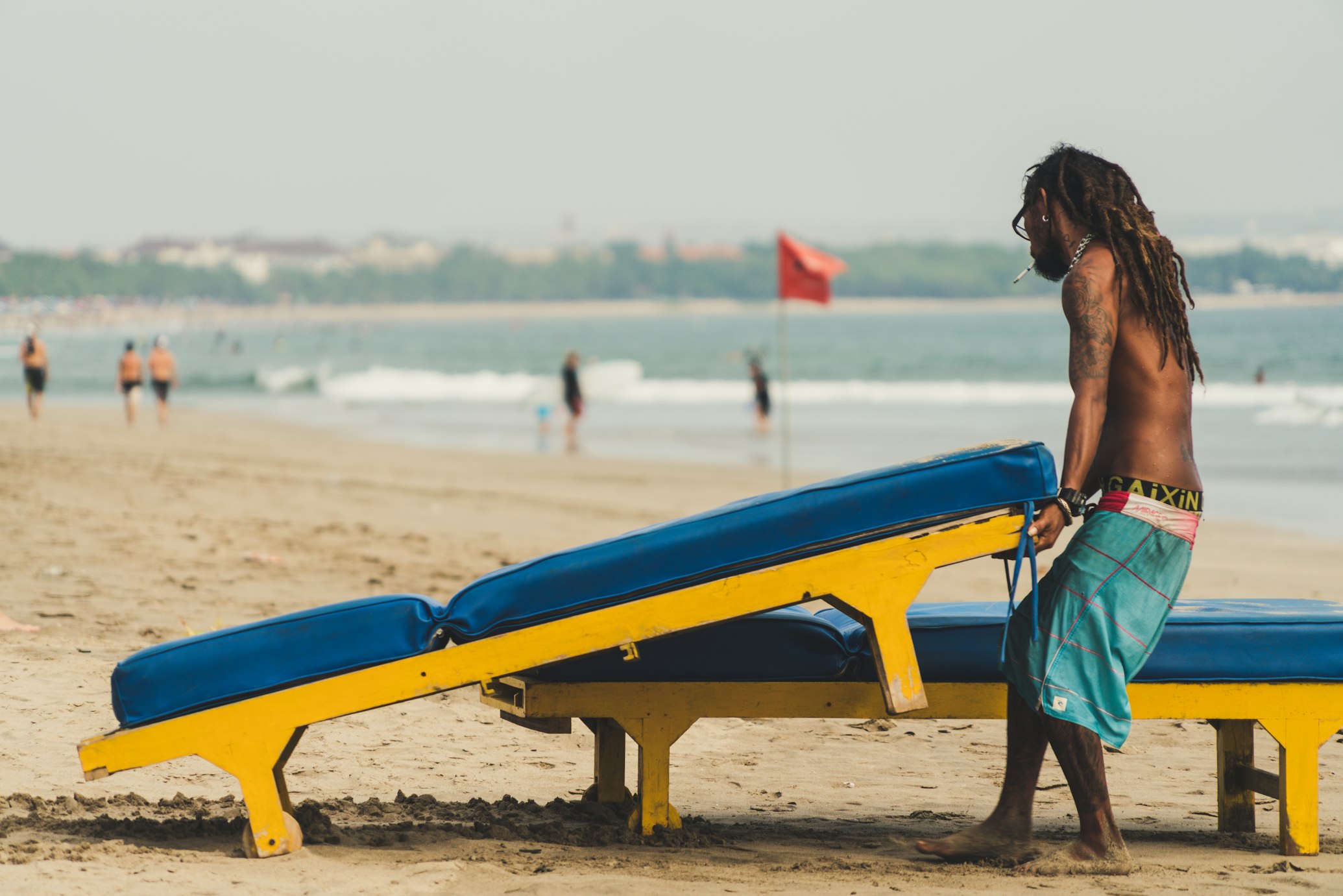 Inflatable Lounger Beach Rentals with BeachDay Rentals