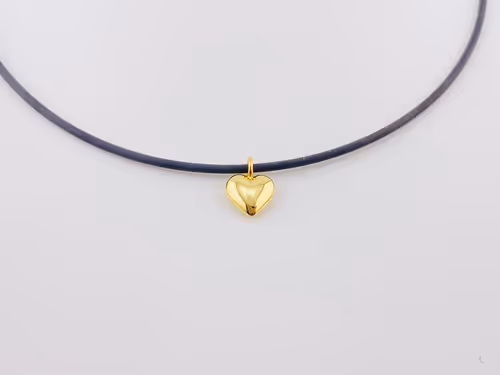 Herzanhänger 585/- Gelbgold