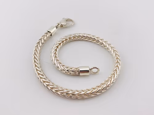 Fuchsschwanzarmband - Sterlingsilber