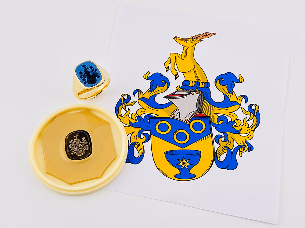 Familienwappen der Goldschmiede Speckmann