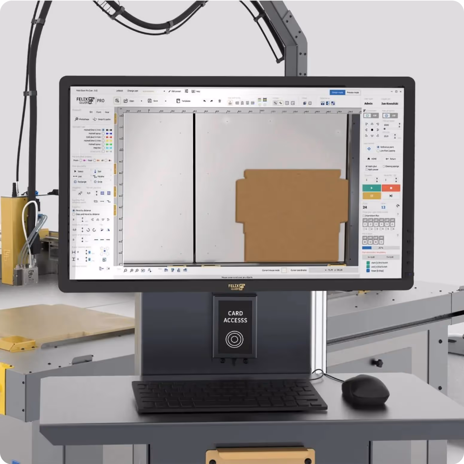 Screen with FG : PRO presented
