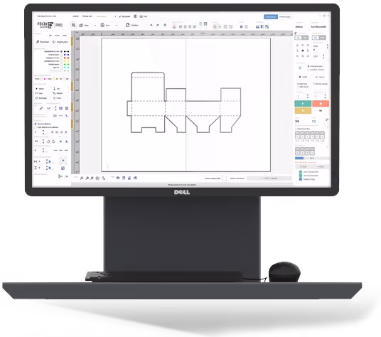 FG : PRO computer screen
