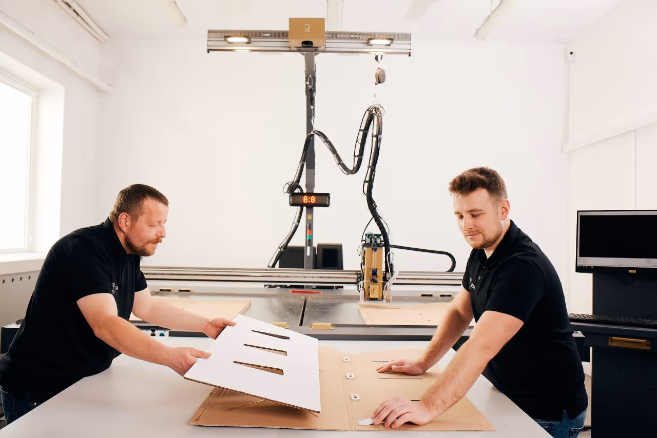 Gluing POS with FELIX GLUER