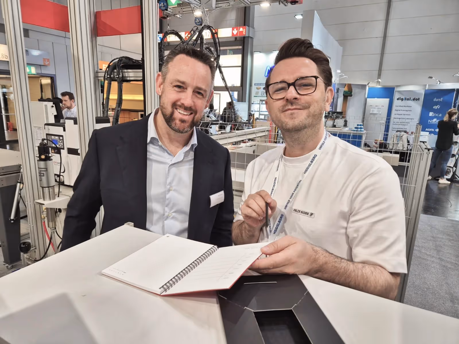 Philip Trumble (Pozitive) and Sławomir Marć (FELIX GLUER)