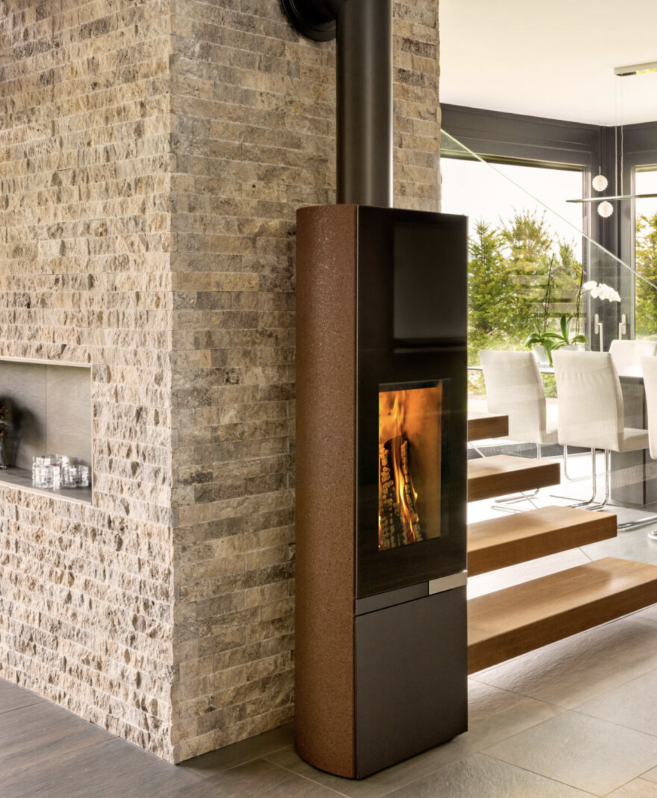 TIBA Ofen mit traditionellem Schweizer Design