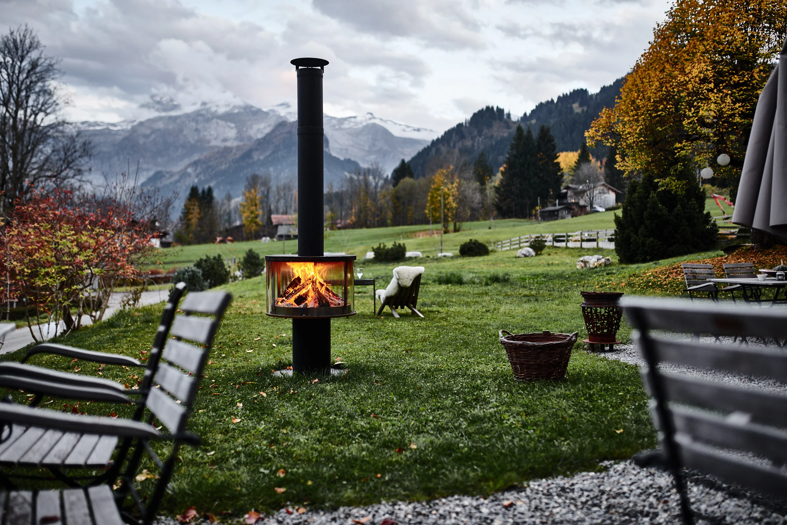 Traditioneller Pizzaofen für den Außenbereich