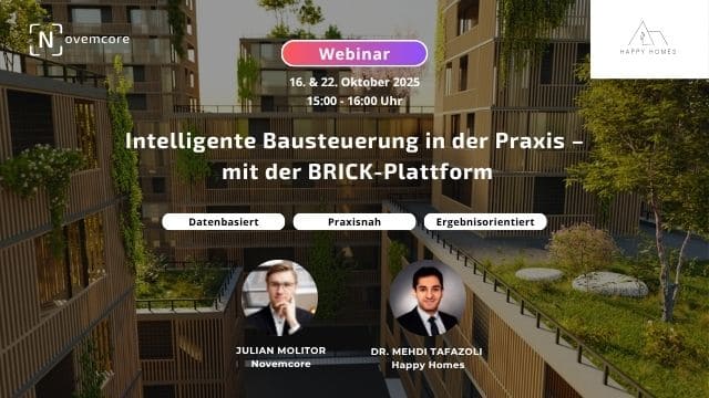 Intelligente Bausteuerung in der Praxis