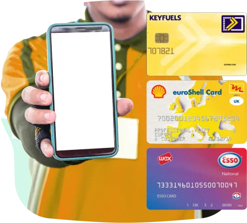 Why Fuelmate image showcasing fuel cards