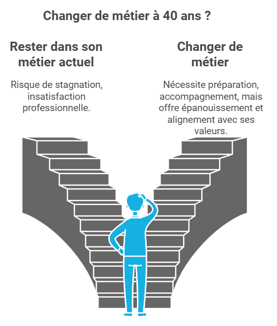 Changer de métier à 40 ans : comment réussir sa reconversion ?