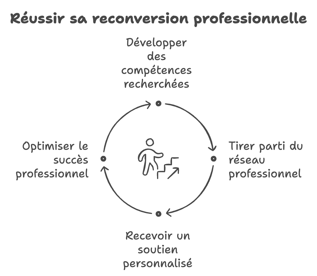 Réussir sa reconversion professionnelle avec Excellence Business School & Services