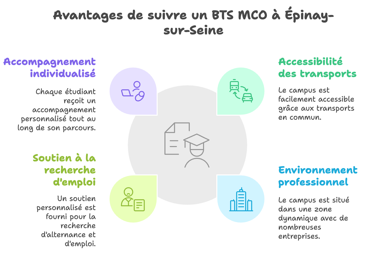 BTS MCO à Épinay-sur-Seine : Formez-vous en Management et Commerce Opérationnel proche de chez vous 