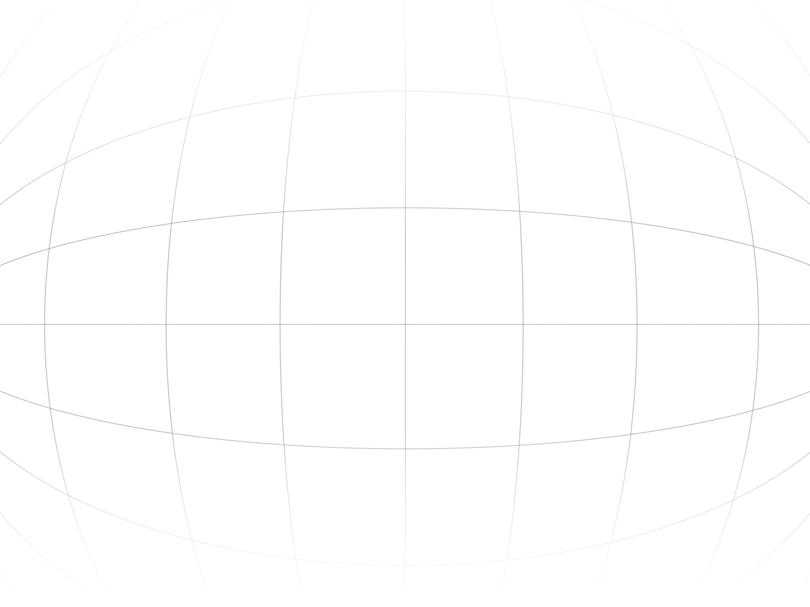 A wireframe globe