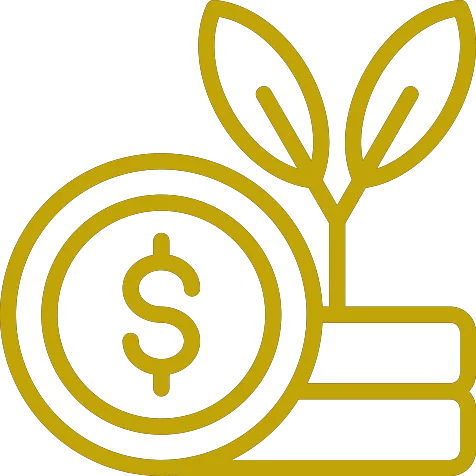 Financial growth Icon