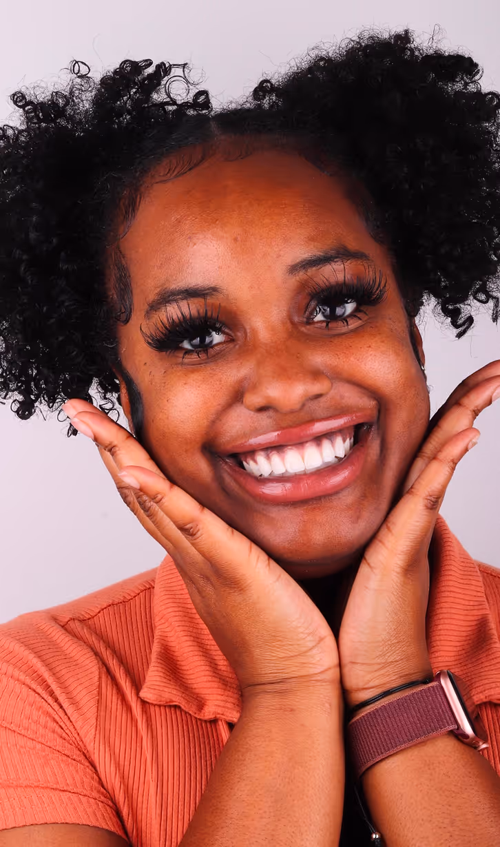 Actual patient of Sapphire Smiles