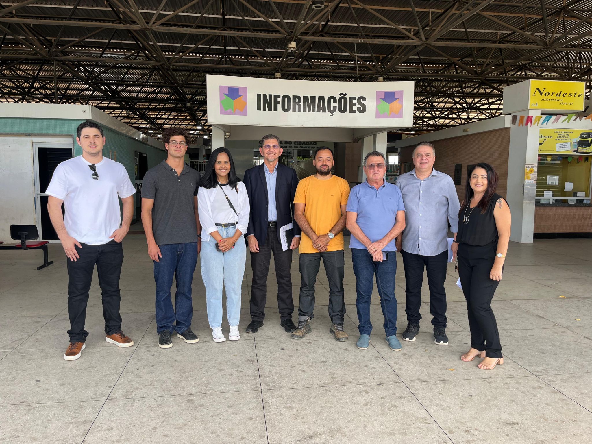 Visita técnica ao Terminal Rodoviário de Mossoró (RN)