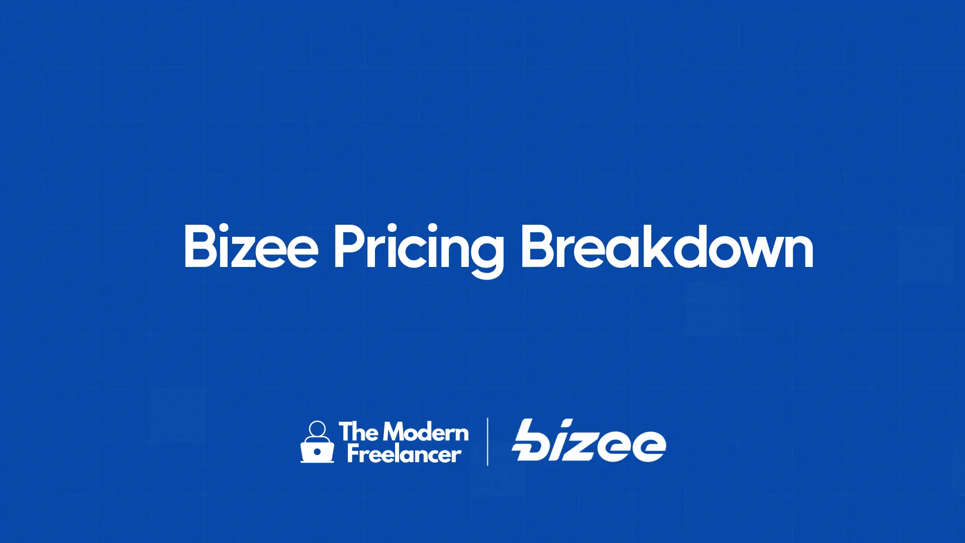 Bizee pricing breakdown for freelance marketers, Silver free tier, Gold $199, Platinum $299