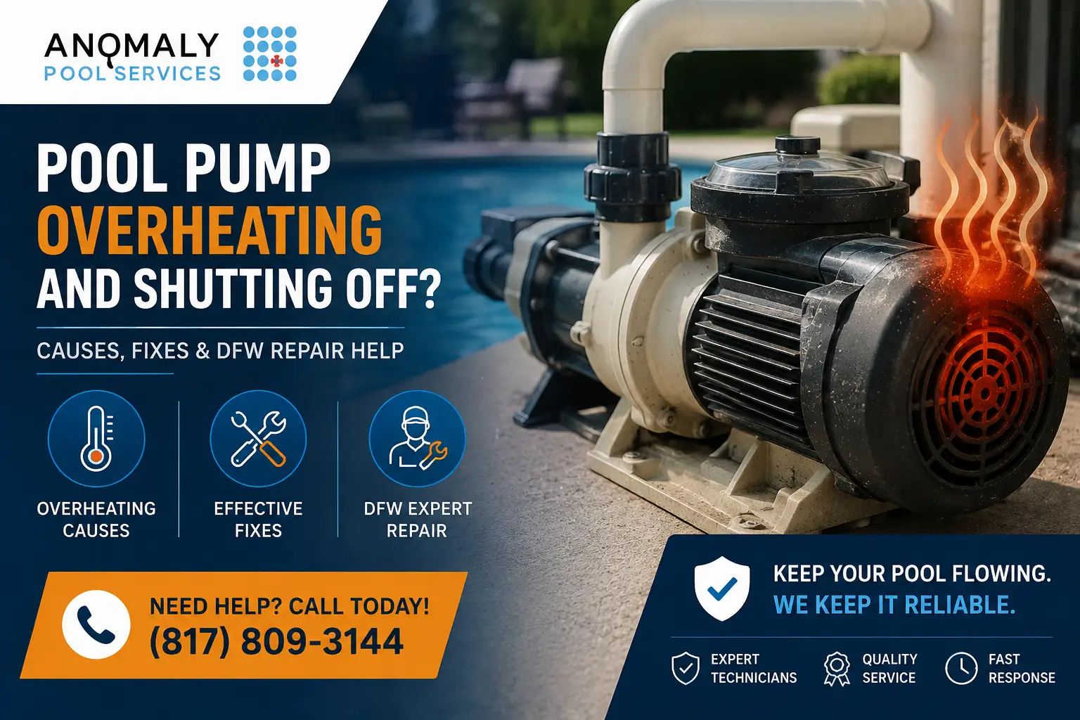 Pool Pump Overheating and Shutting Off? Causes, Fixes & DFW Repair Help