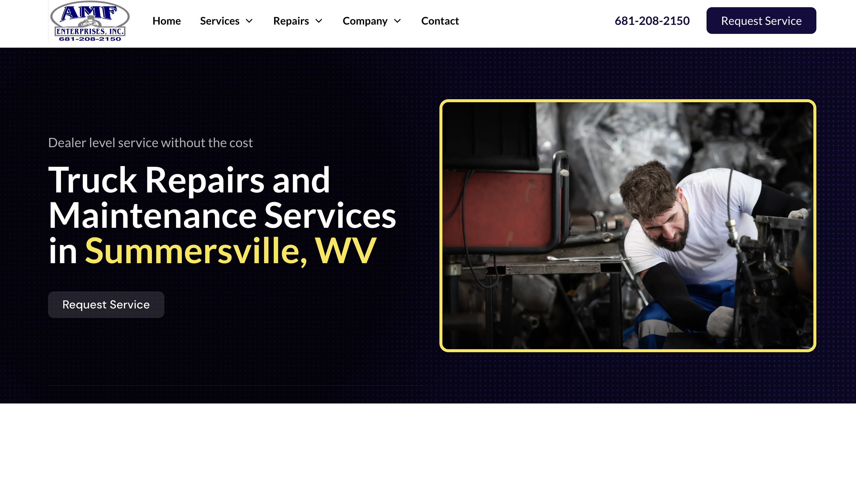 AMF Enterprises Inc — Diesel repair shop in Mt Nebo, West Virginia