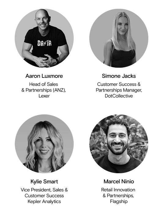 Photos of the partners who are hosting the event