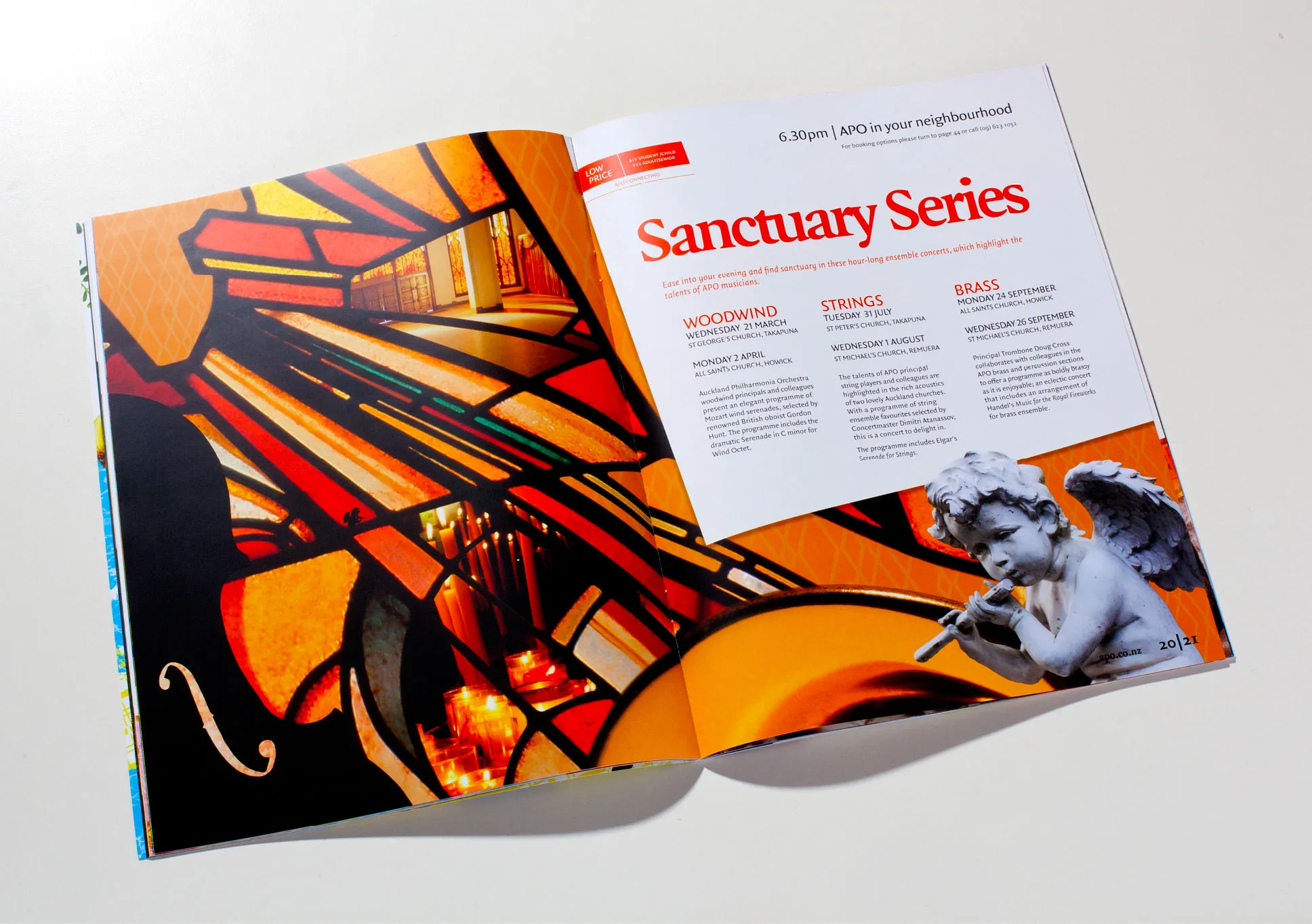 APO Sanctuary Series spread