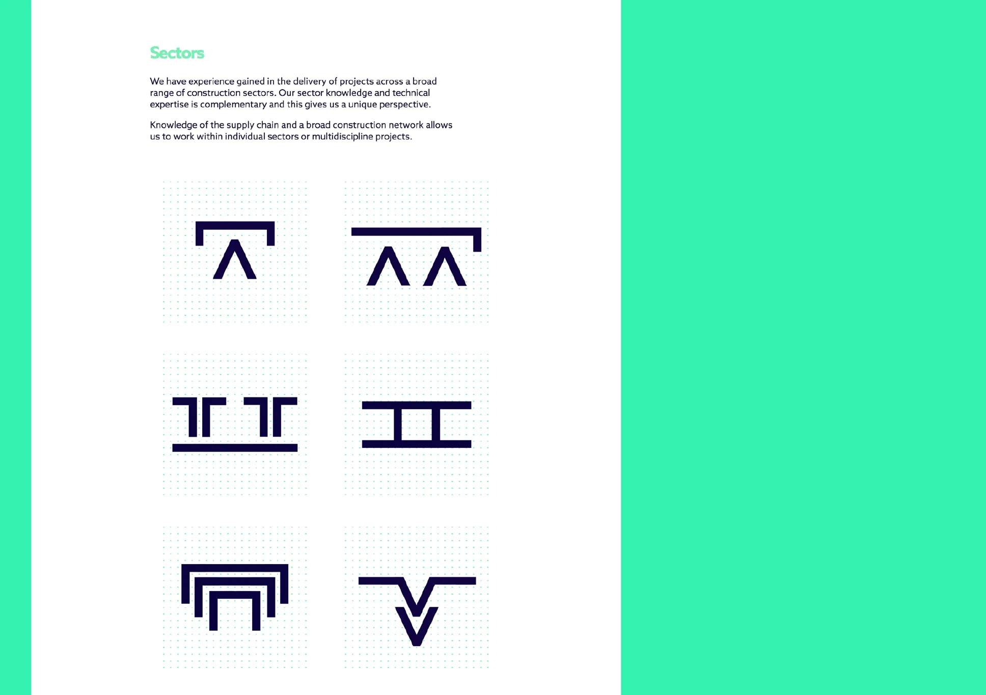 Alta sectors on website