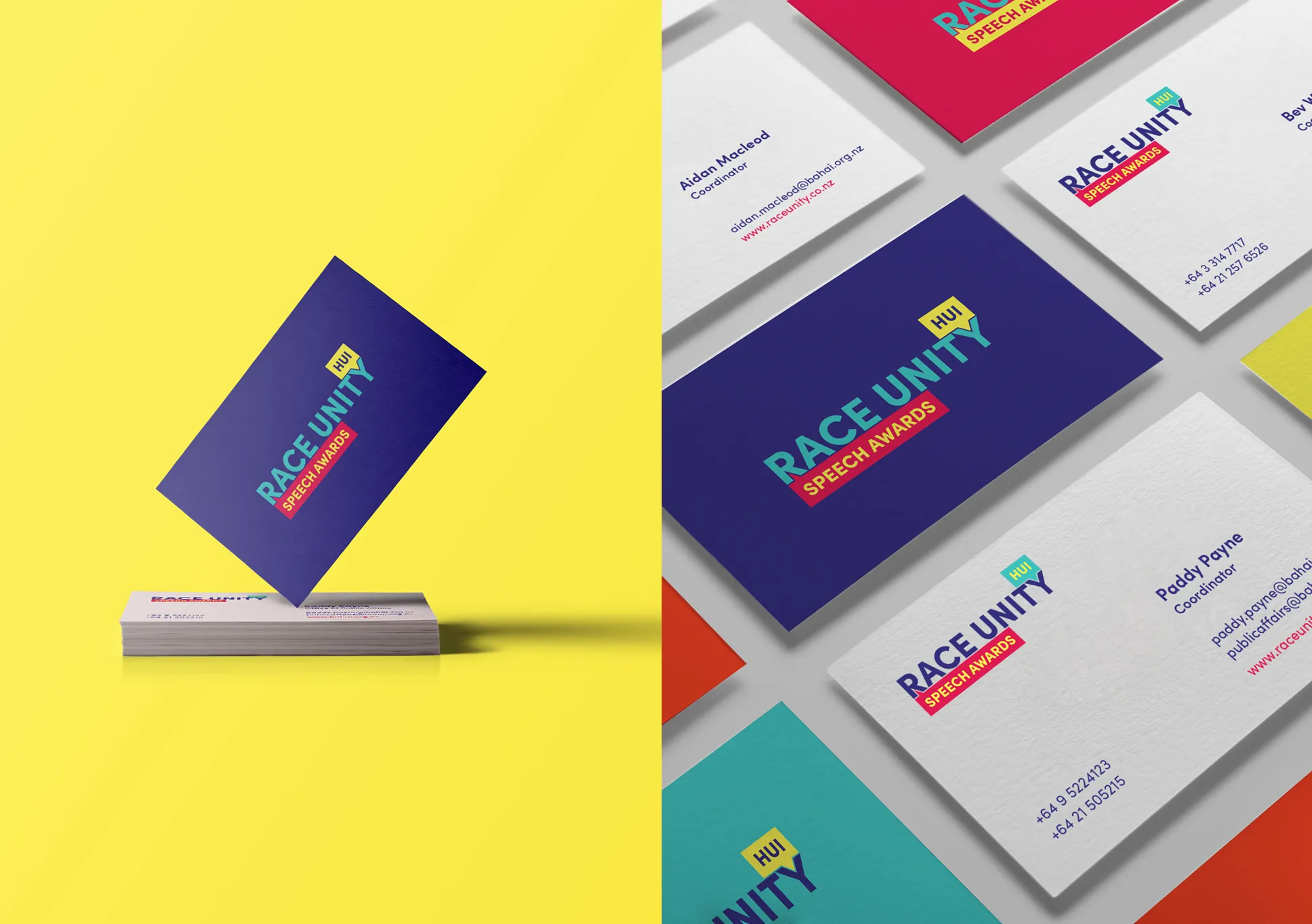 Race Unity business cards