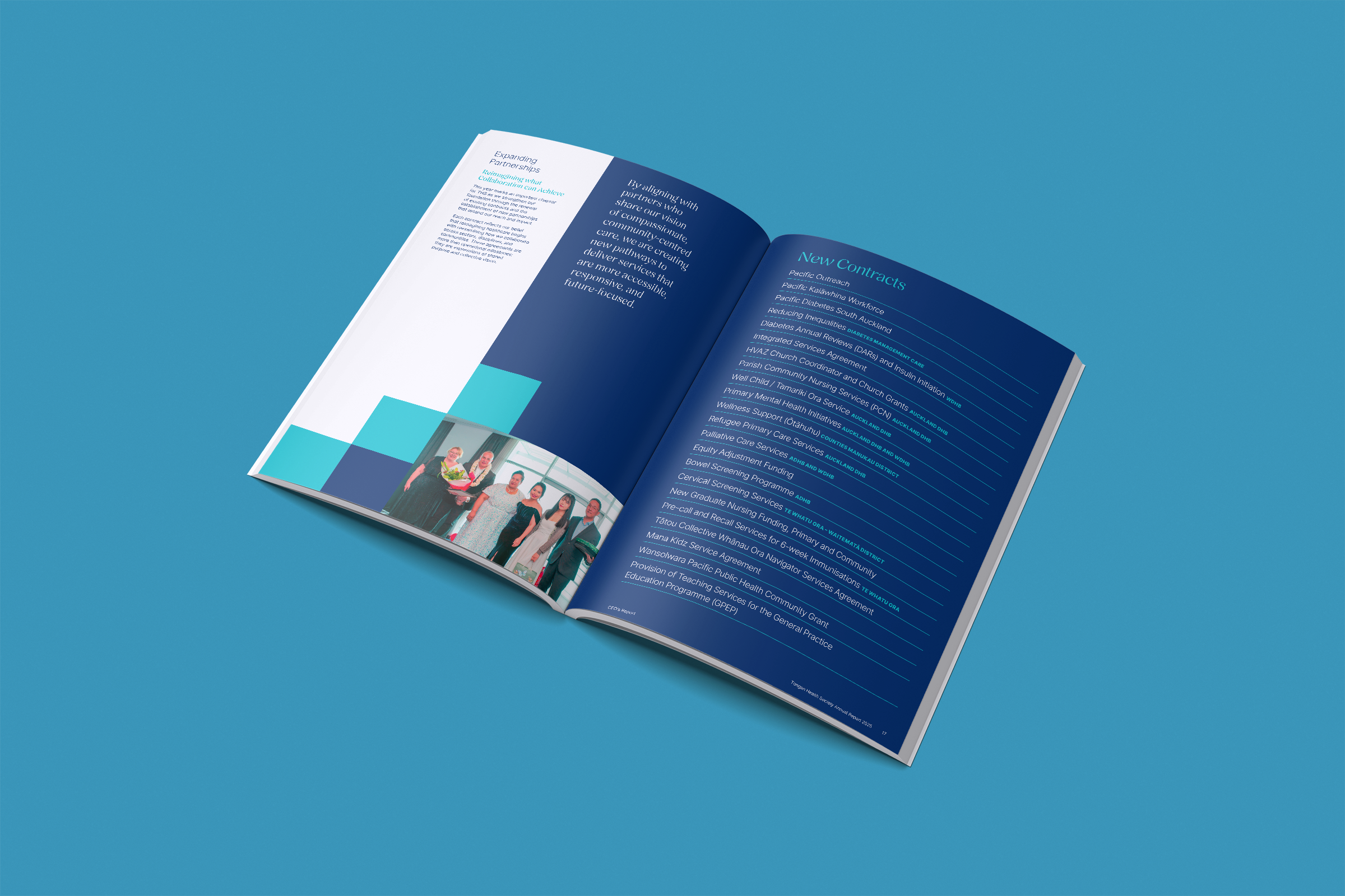 Tongan Health Society 2025 Annual Report Partnerships