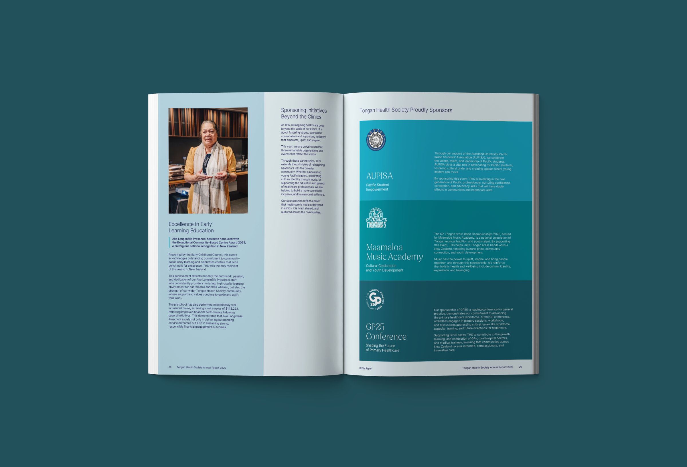 Tongan Health Society 2025 Annual Report Early Education
