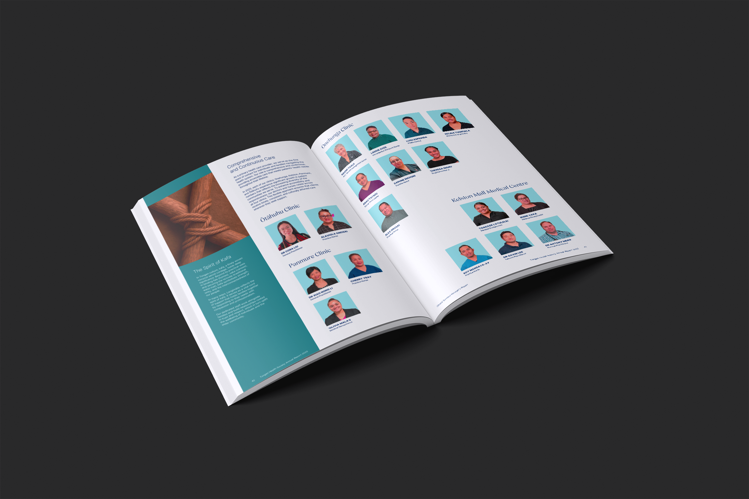 Tongan Health Society 2025 Annual Report Our People