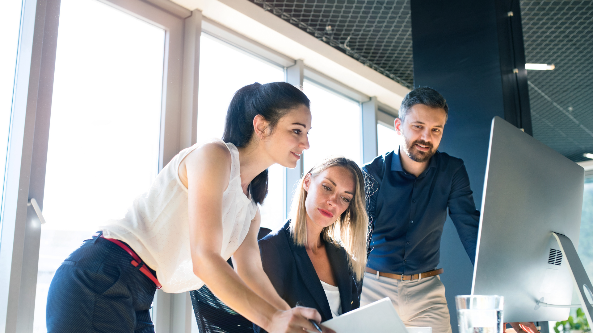 People working in finance