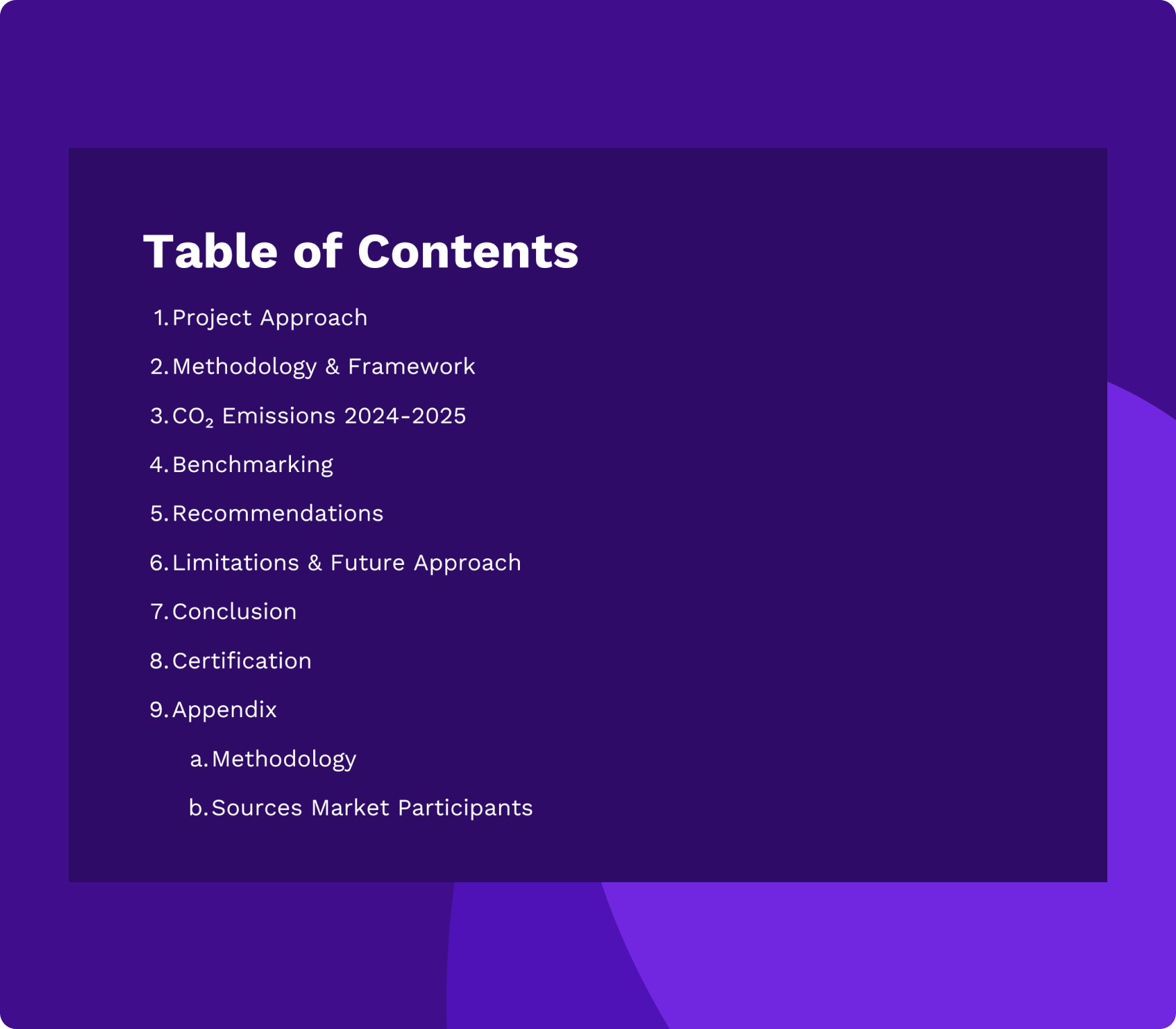 The ESG themes visualised that enable clients to measure sustainability
