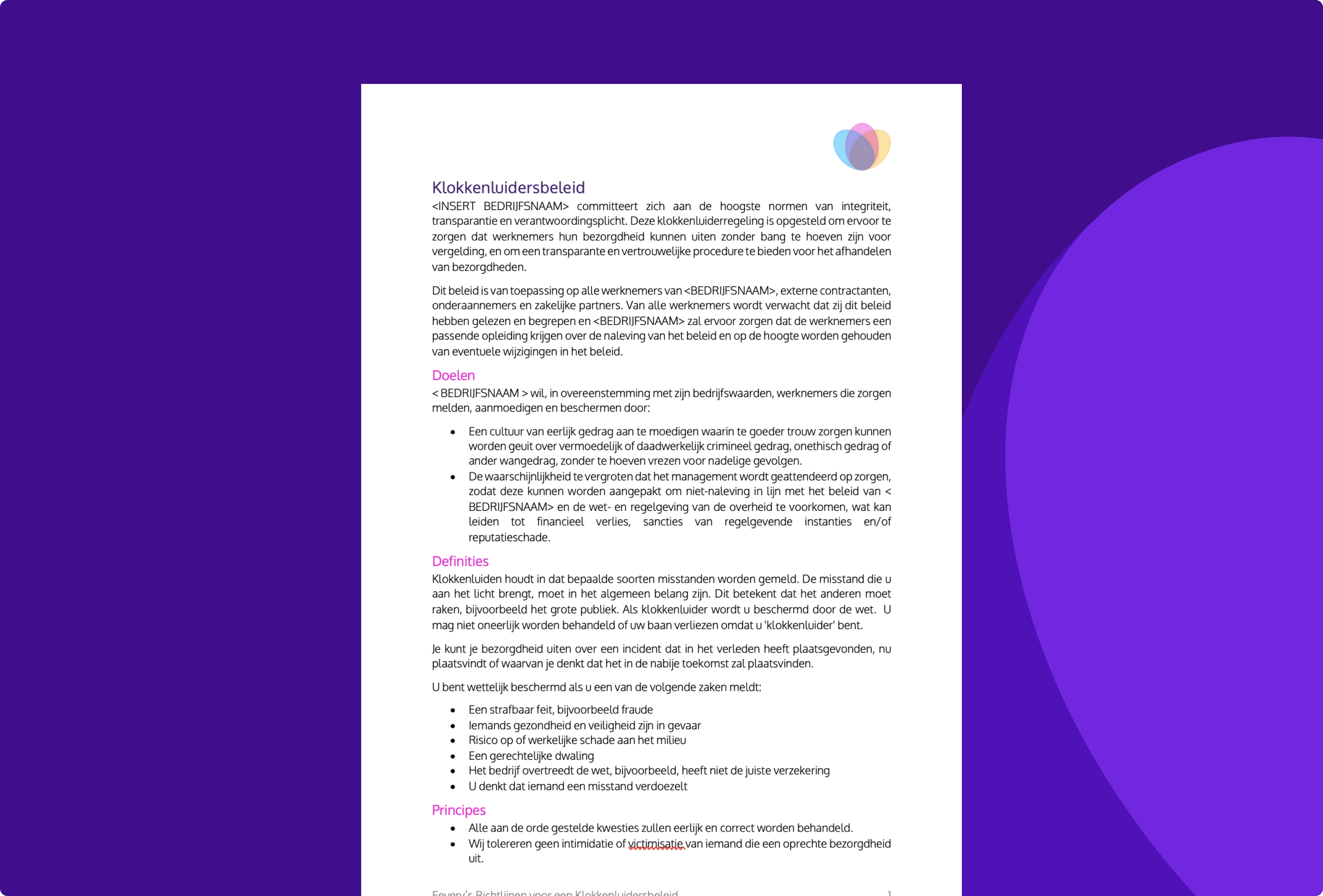 The sustainability improvement centre in Eevery's tool