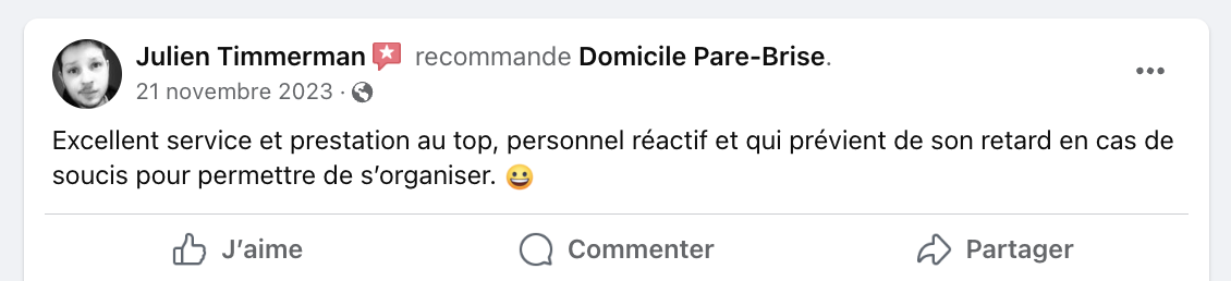avis facebook julien