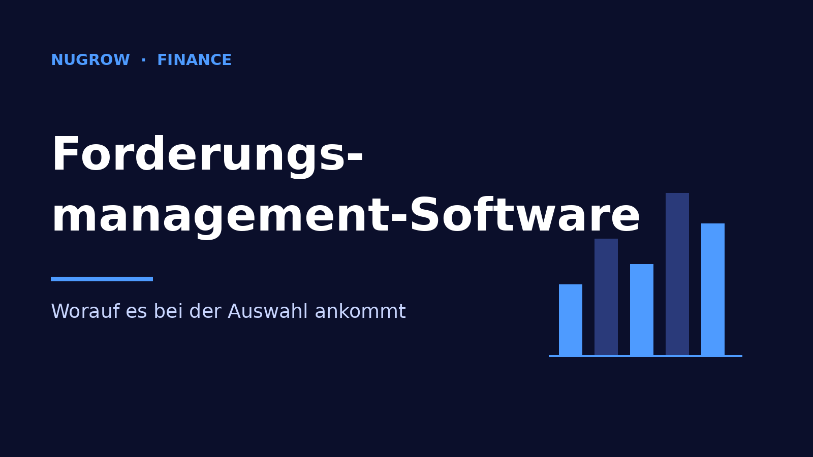 Titelbild: Forderungsmanagement-Software – worauf es bei der Auswahl ankommt