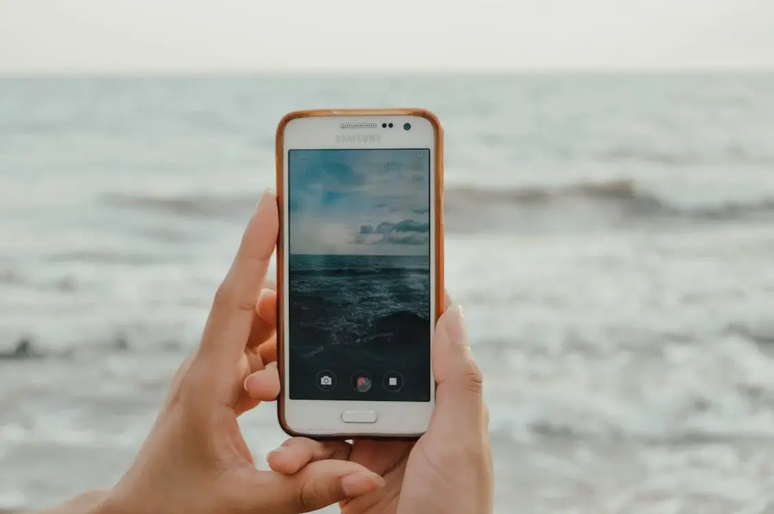 Hand Holding Phone