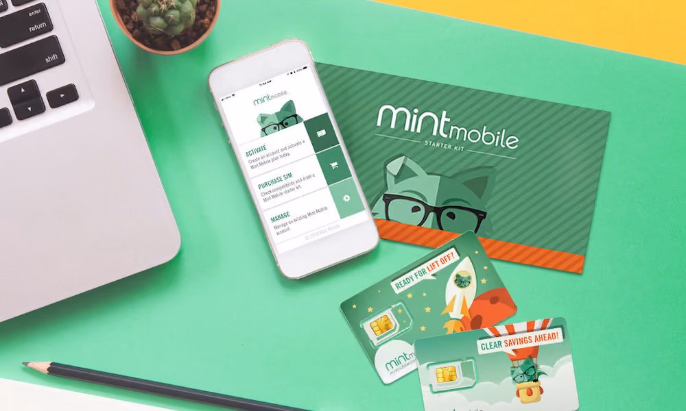 A screenshot of the Mint mobile app interface showcasing budgeting tools and financial tracking features.