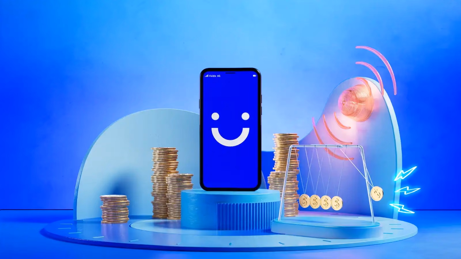 Visible phone