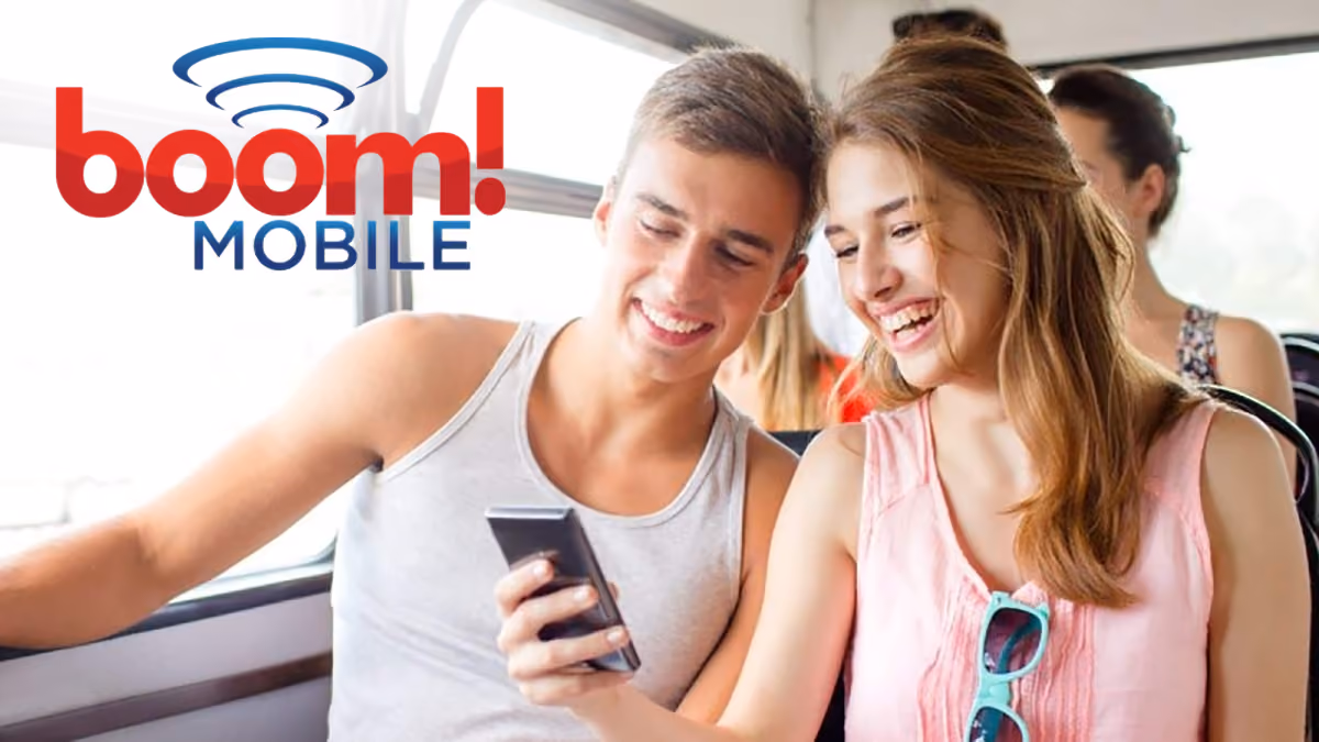 Announcement of Boom Mobile's availability in New York City, enhancing mobile service choices for the local community.