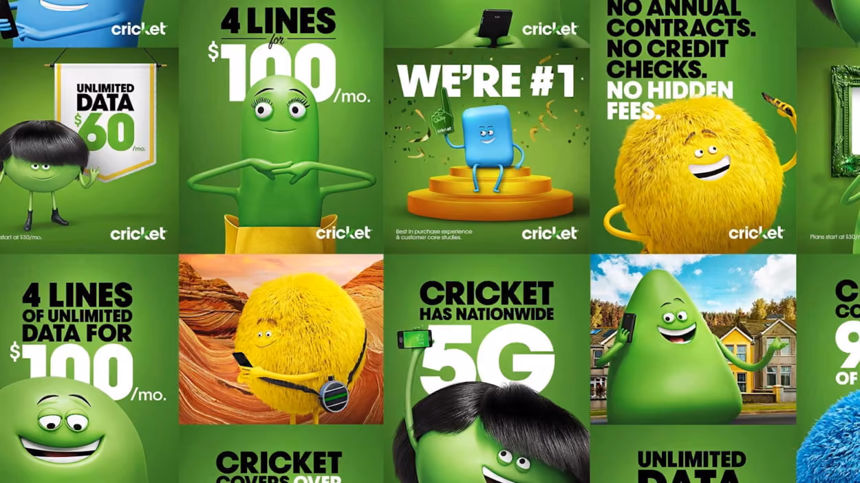 Cricket wireless ads