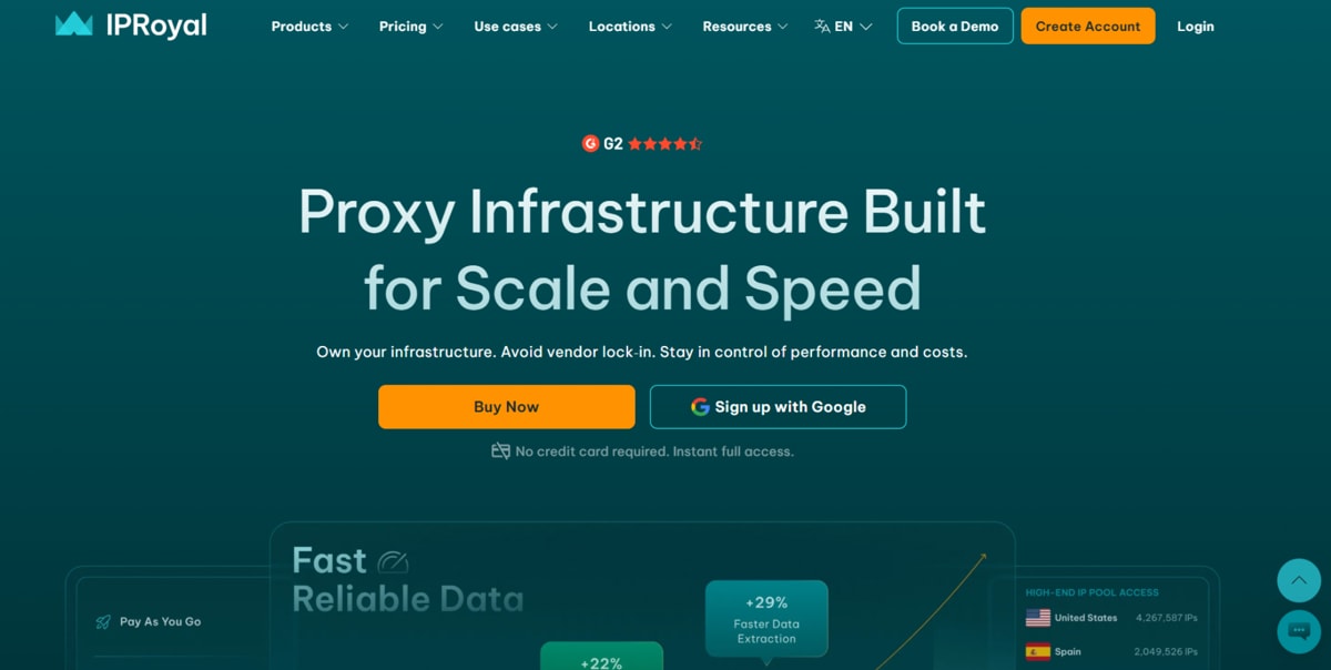 IPRoyal Website