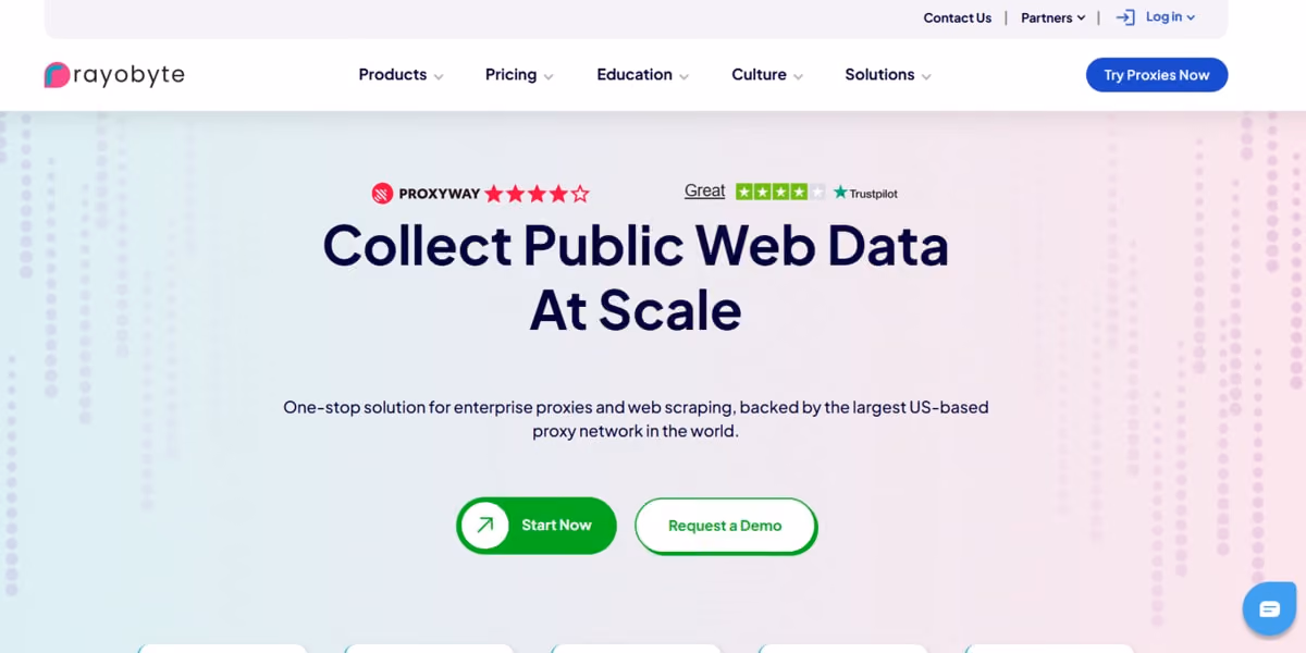 Rayobyte Website