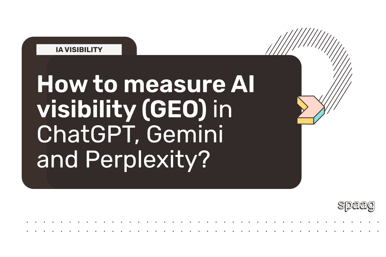 Guide on measuring Generative Engine Optimization (GEO) and AI visibility across ChatGPT, Gemini, and Perplexity search platforms by Spaag.