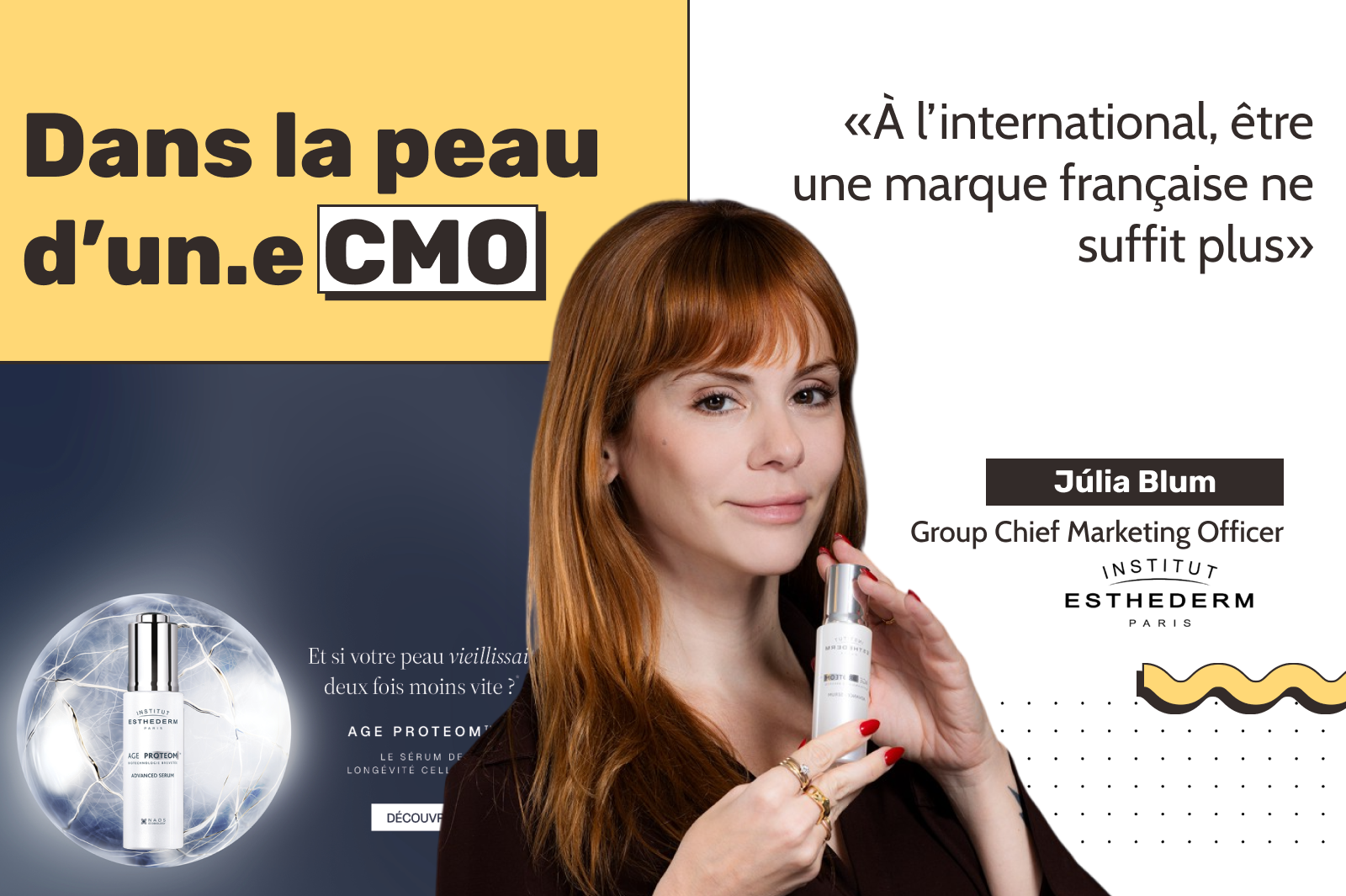 Dans la peau d’un.e CMO : Júlia Blum (NAOS) sur le marketing international, la skincare et l’adaptation locale, Spaag blog