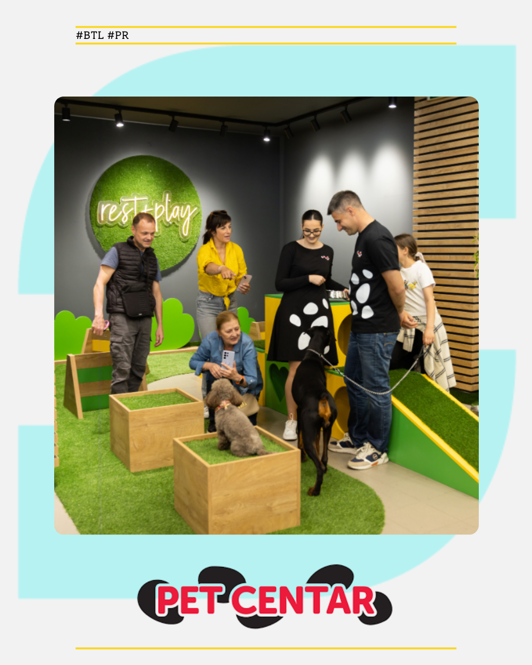 Opening of the Rebranded Pet Center Store