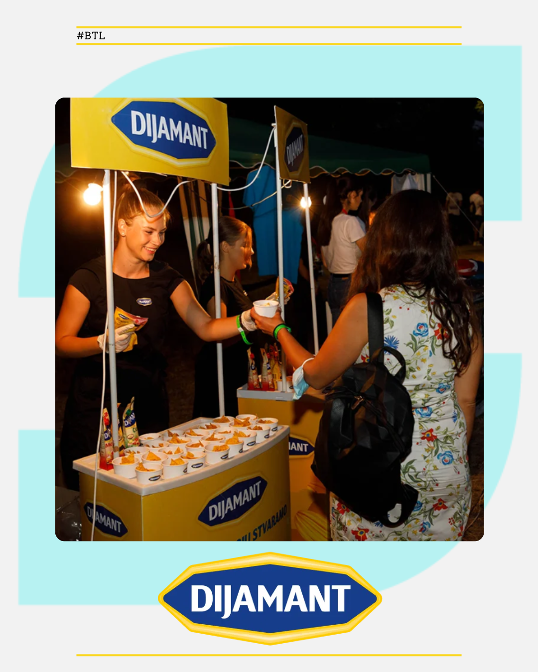 Promotion of Dijamant products at the Nisville Jazz Festival