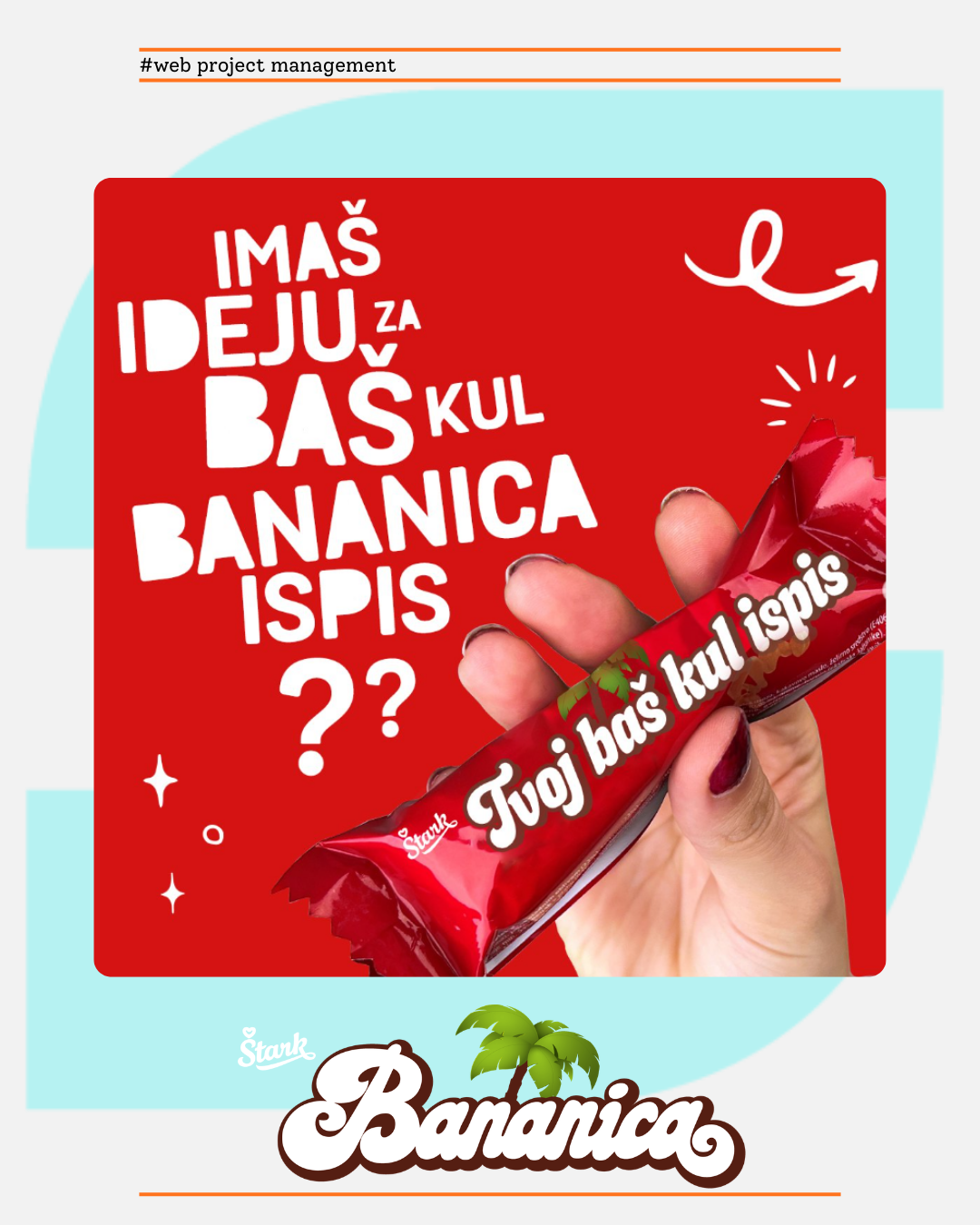 Bananica nagradni konkurs - Ispisi na omotu