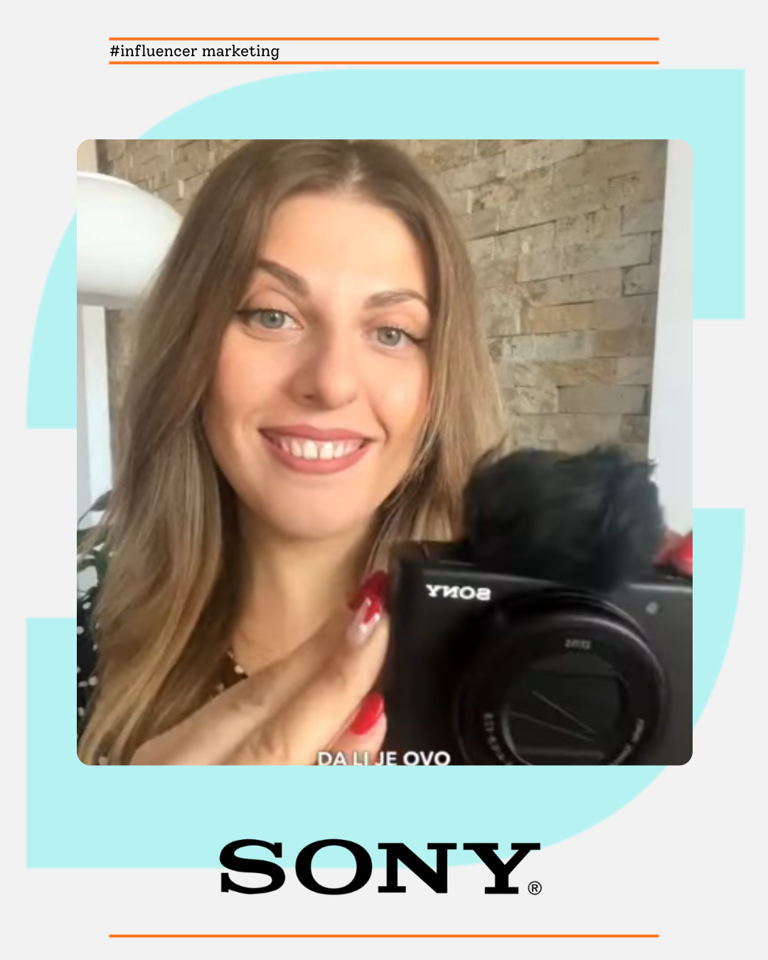 Engagement of influencers to promote Sony products