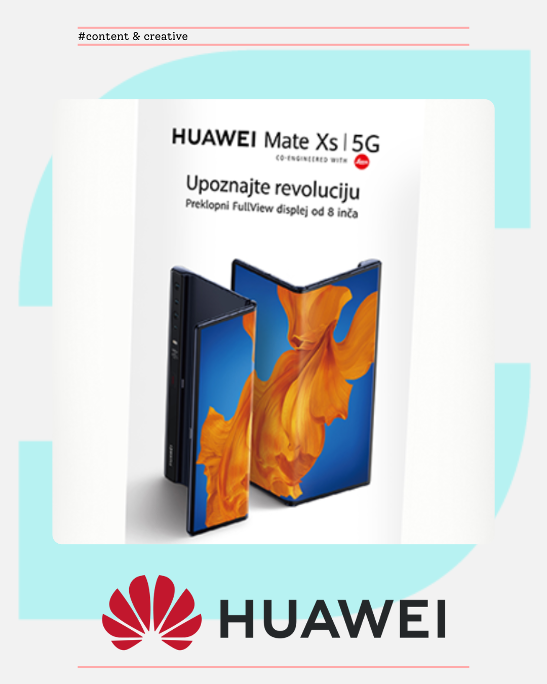 Creation of POS materials for Huawei