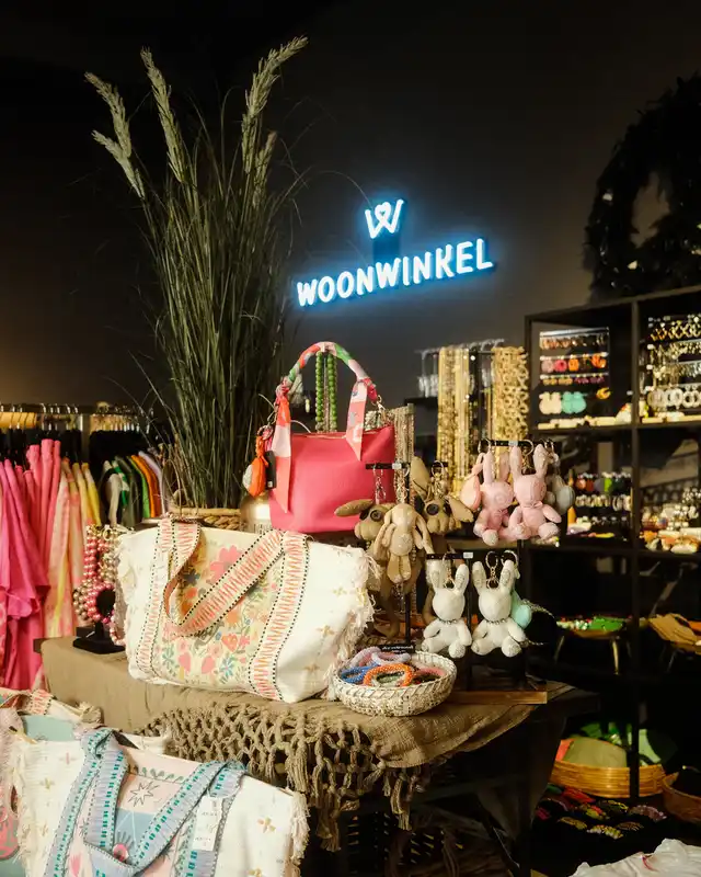 Interior eines Bekleidungsladens